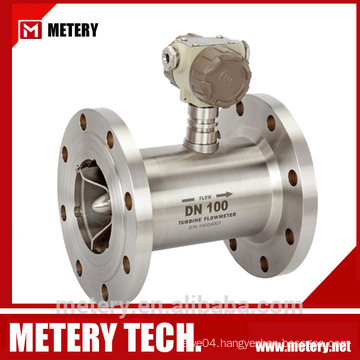 Digital oil turbine flow meter